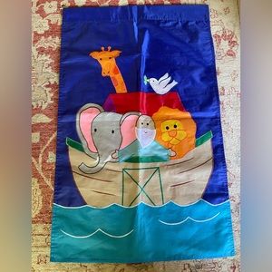 Noah ’s Ark outside flag 27x43 NEW